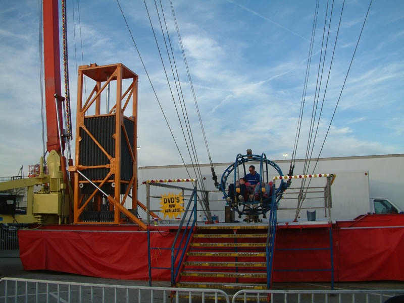 Bungee-Kugel auf dem Houston Rodeo