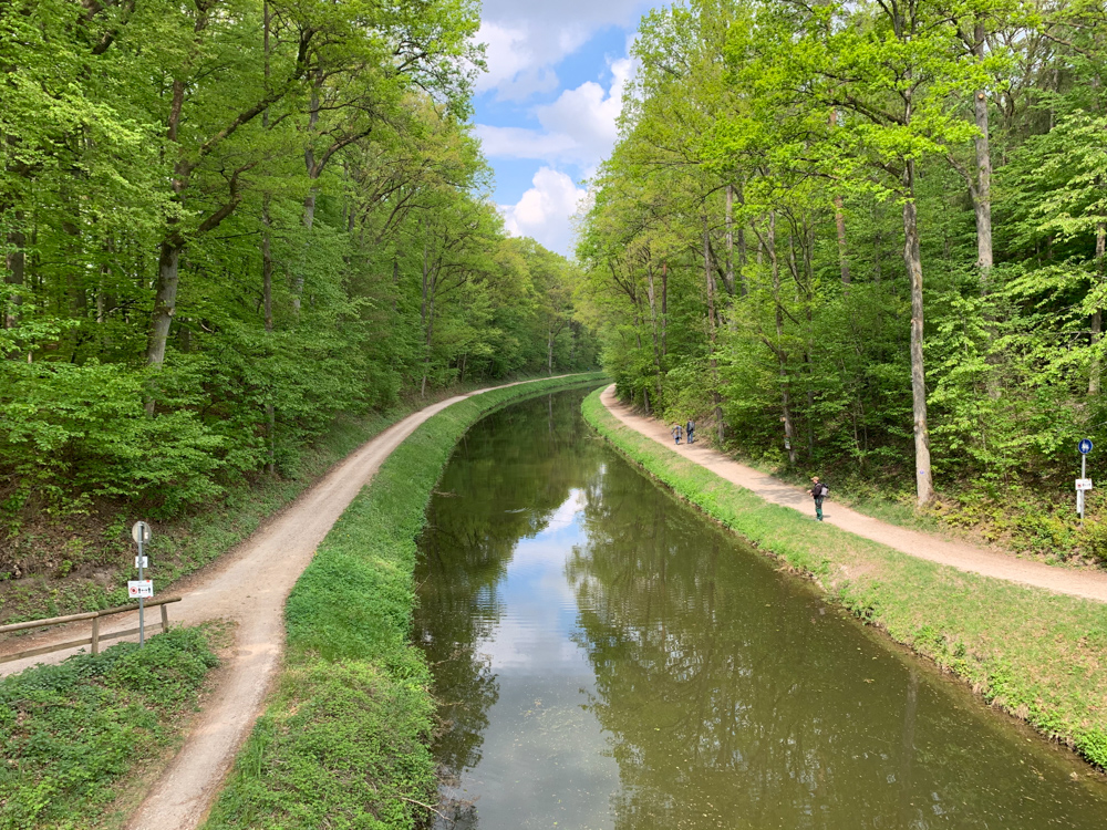 Ludwig Canal in the south of Nuremberg