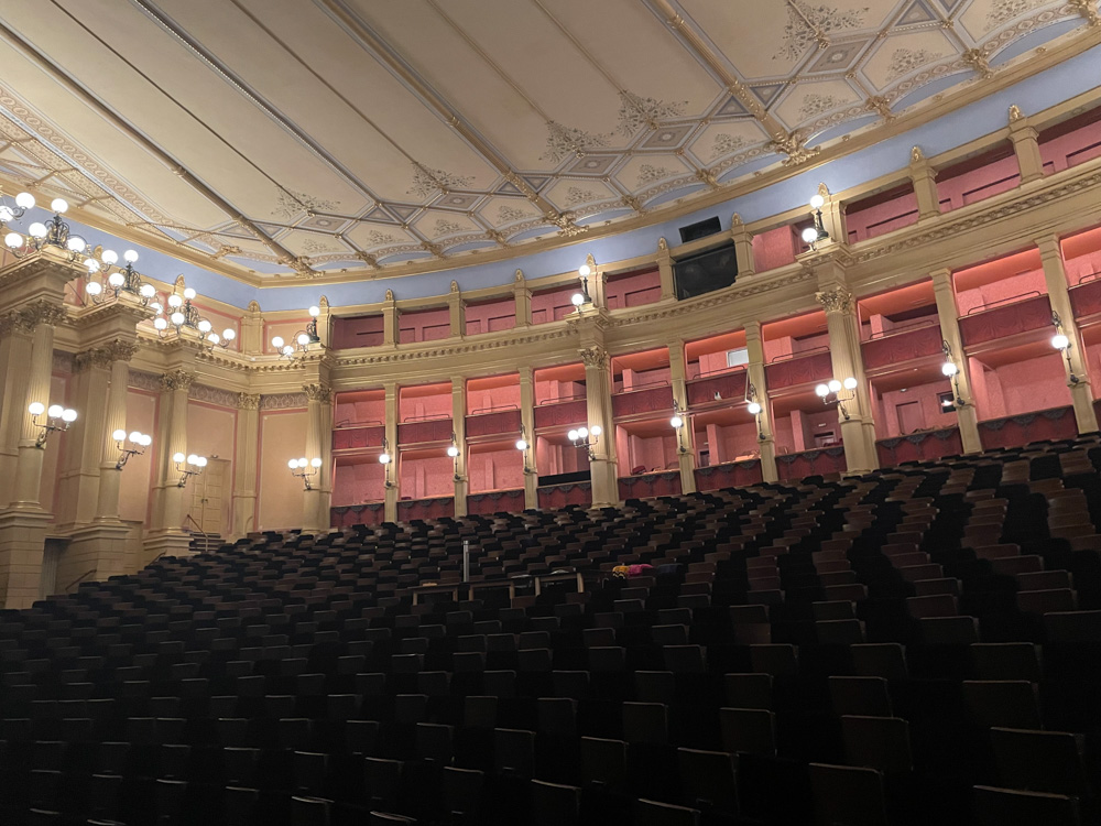 Auditorium of the Richard Wagner Festival Hall on the Green Hill