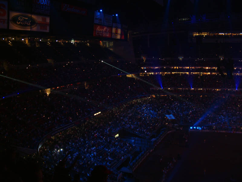 Reliant Stadium in Houston