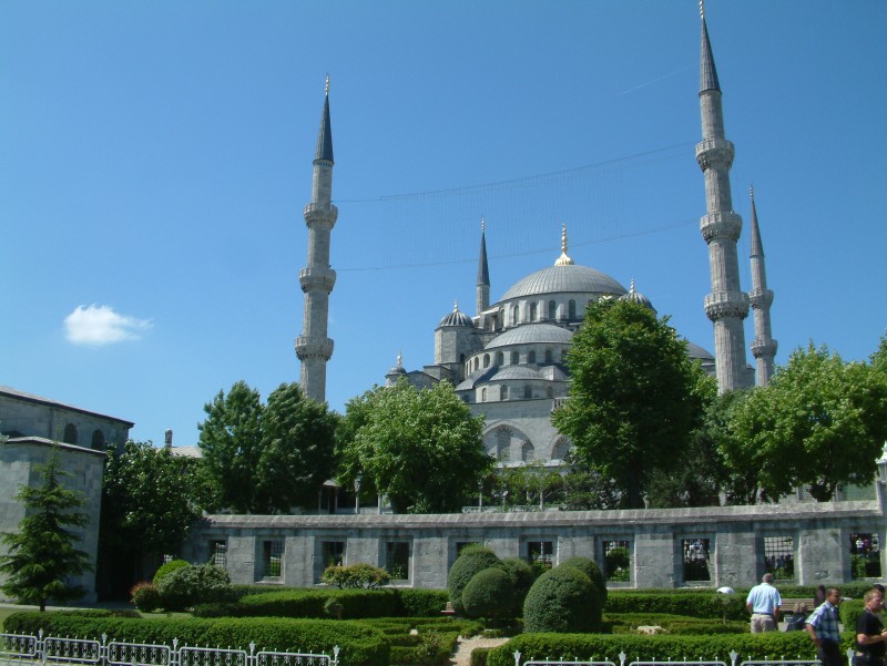 Sultan Ahmed Mosque (Sultan Ahmet Camii) or Blue Mosque