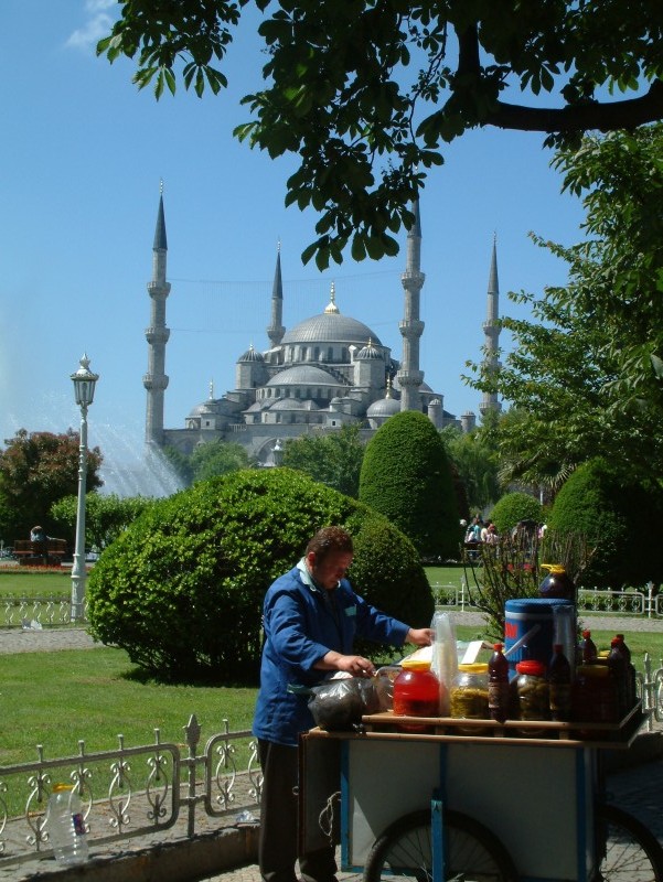 Sultan Ahmed Mosque (Sultan Ahmet Camii) or Blue Mosque