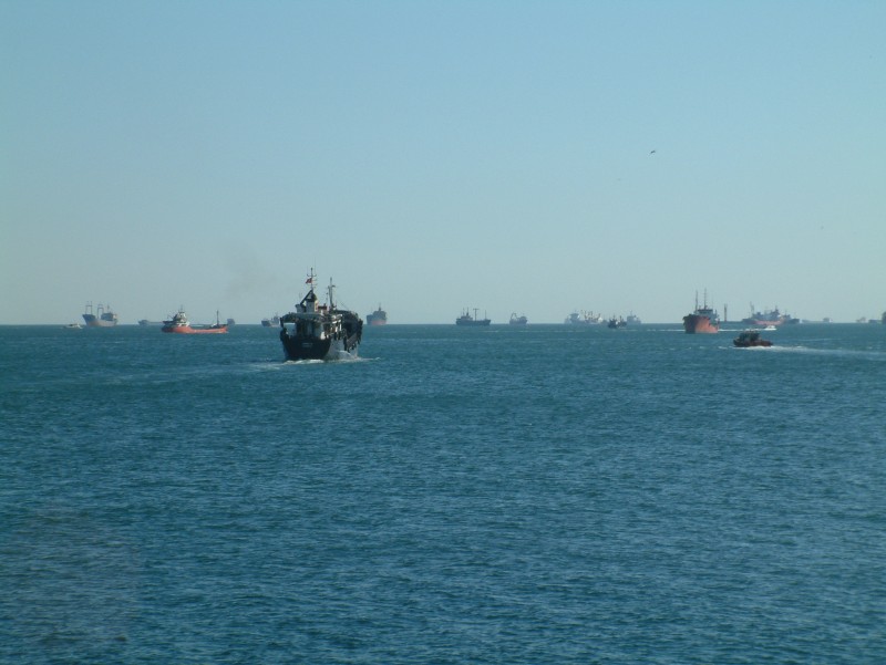 Ships on Marmara Sea (Marmara Denizi)
