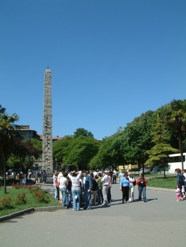 Hippodrome of Constantinople. The plaza is today called Sultanahmet Meydani.