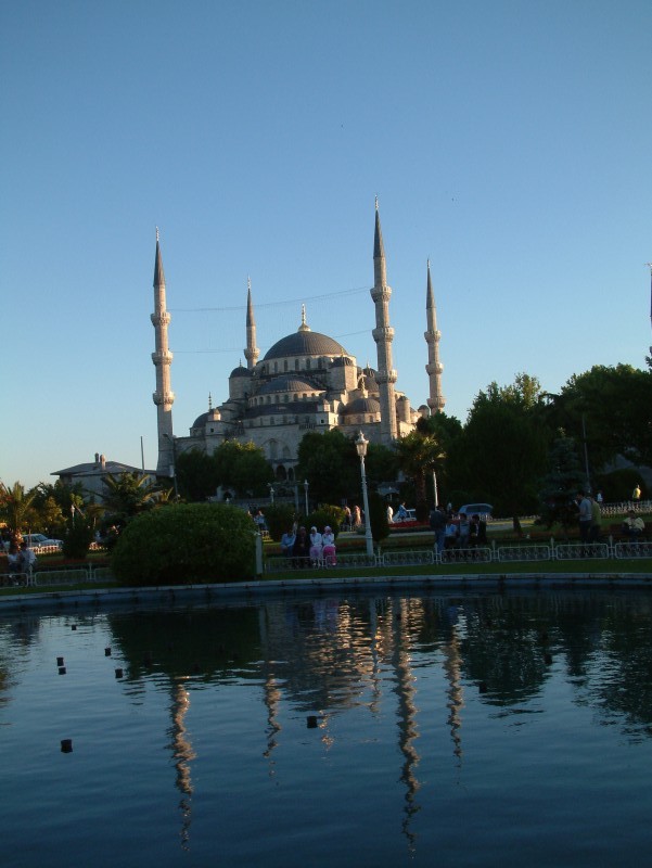 Sultan Ahmed Mosque (Sultan Ahmet Camii), also known as the Blue Mosque