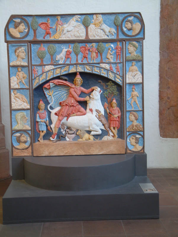 Altar found in the former Roman city of Nida (today the Heddernheim district in Frankfurt)