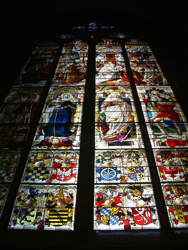 Window of the Three Kings (1507/08) in Cologne Cathedral