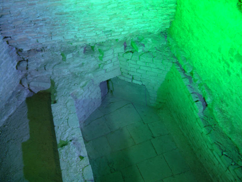 Foundations of the Praetorium, the palace of the Roman Praetor, below the town hall of Cologne