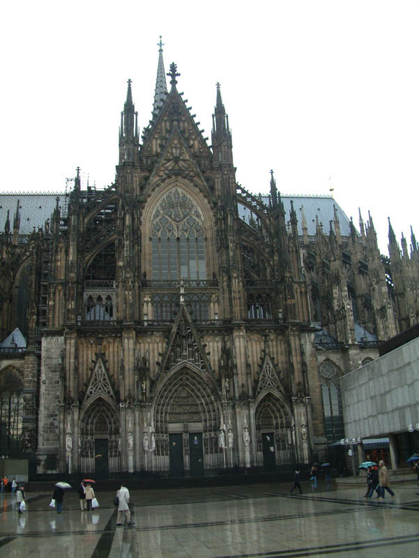 Southern portals of Cologne Cathedral