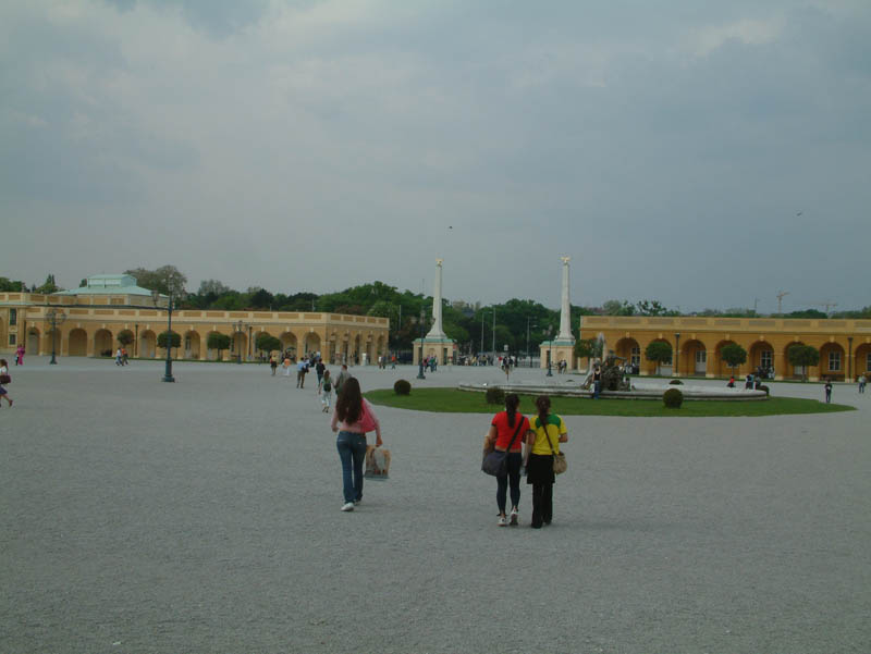 Entrance of Schönbrunn Palace