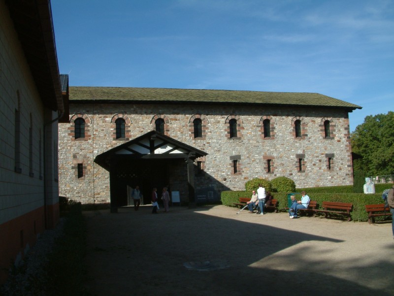 Principa (main building) of the roman fort Saalburg