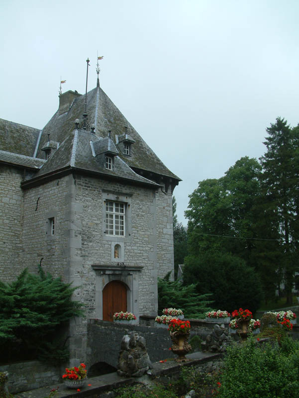 Small moated castle nearby Eupen, Belgium