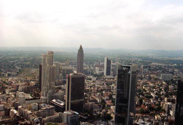 View over Frankfurt