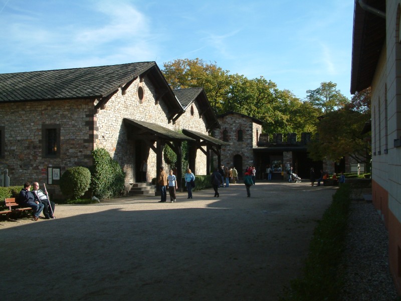 The granary (horreum) houses the museum