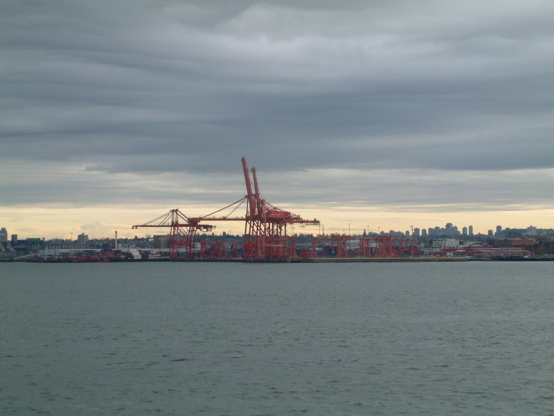 Containerhafen& in Vancouver