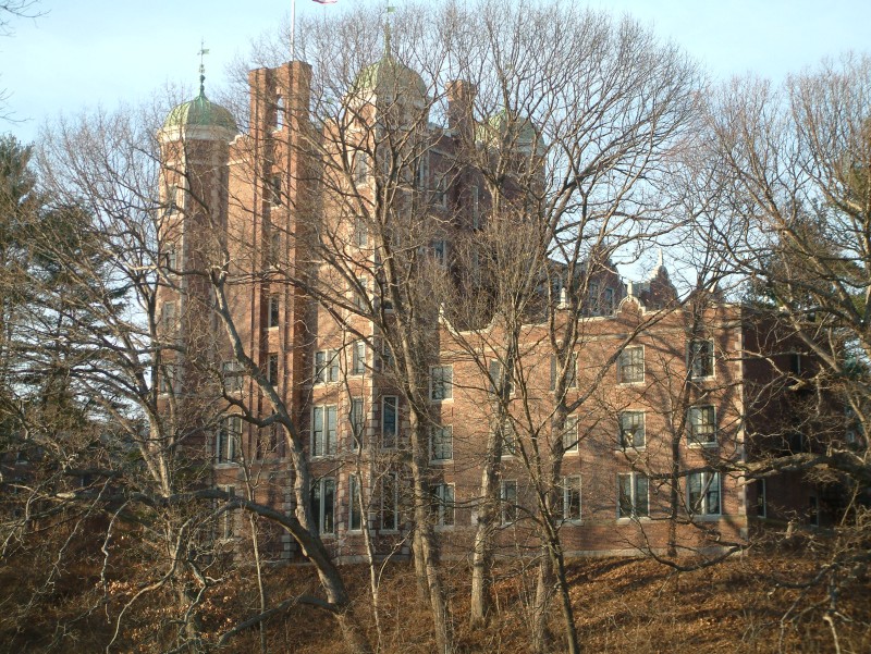 Wellesley College campus nearby Boston