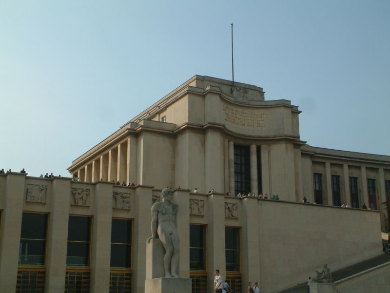 Palais de Chaillot on the Trocadéro