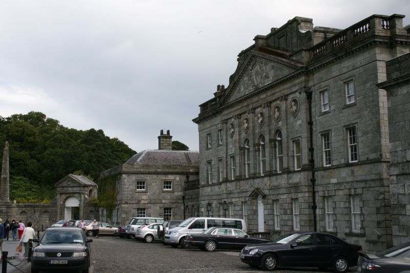 Powerscourt House is part of an estate in Enniskerry, County Wicklow, which is noted for its vast and landscaped gardens, today occupying 47 acres, including a golf course. The large country house, originally a 13th century castle, was extensively altered during the 18th cemtury by German architect Richard Cassels, starting in 1731[1] and finishing in 1741.