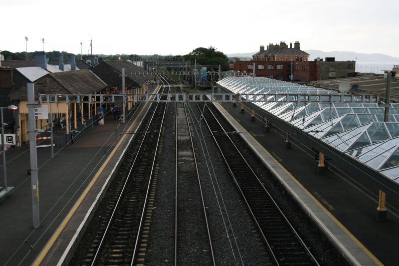 Bahnhof von Bray (südlich von Dublin)