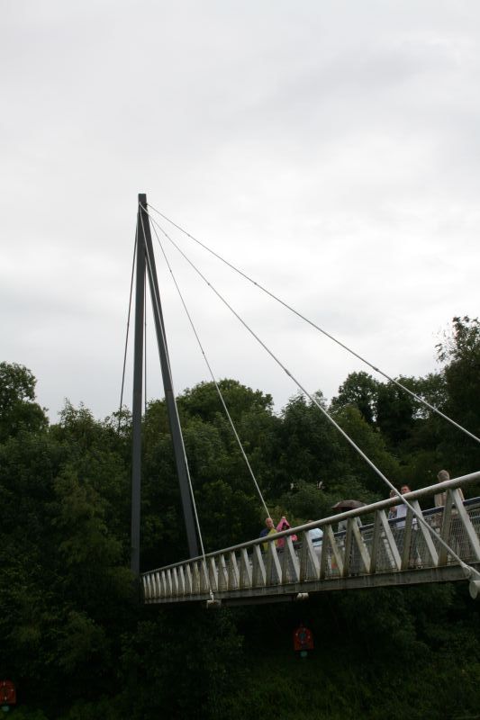 Bridge to the visitors centre