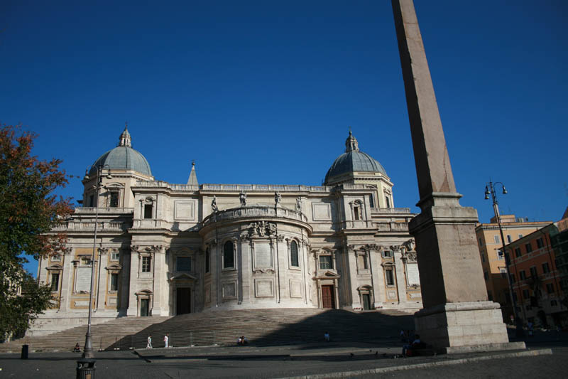 Santa Maria Maggiore seen from Piazza dell'Esquilino