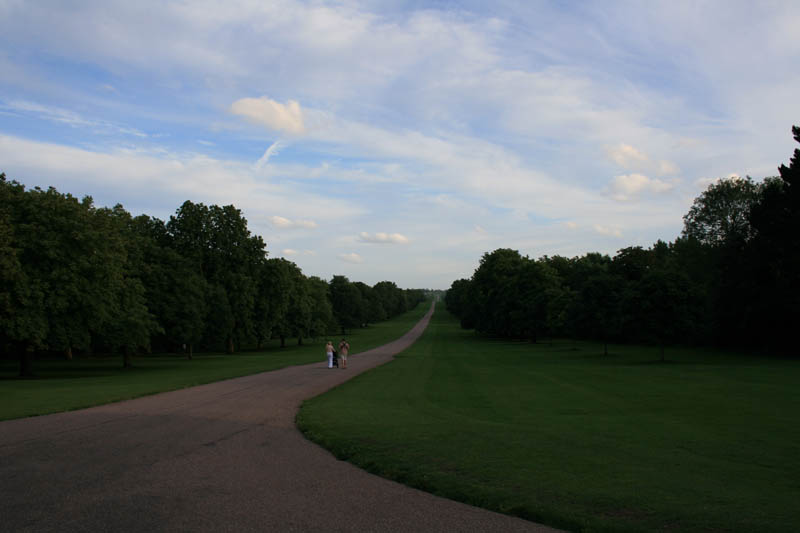 "Long Walk" des Windsor Castle