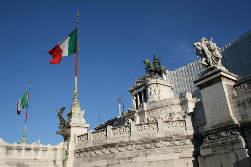 Monumento Nazionale a Vittorio Emanuele II an der Piazza Venezia