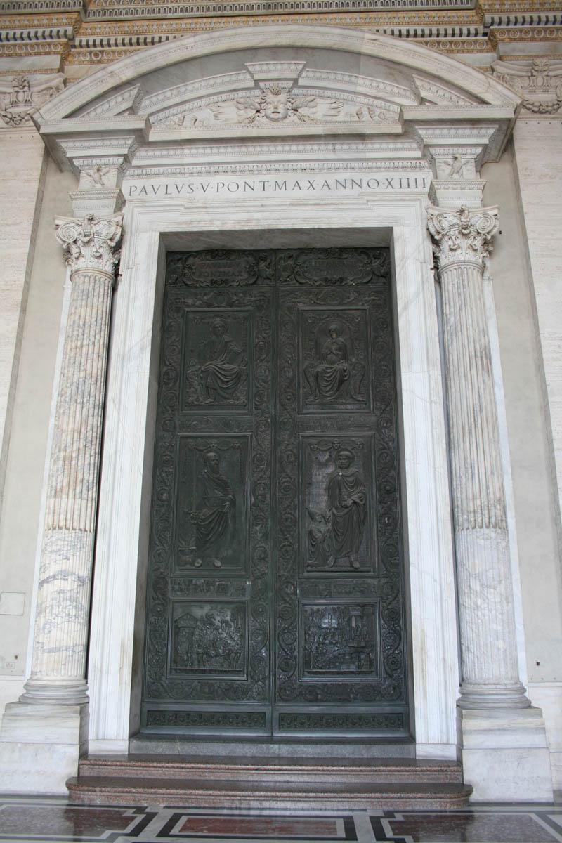 Door to& St. Peter's Basilica