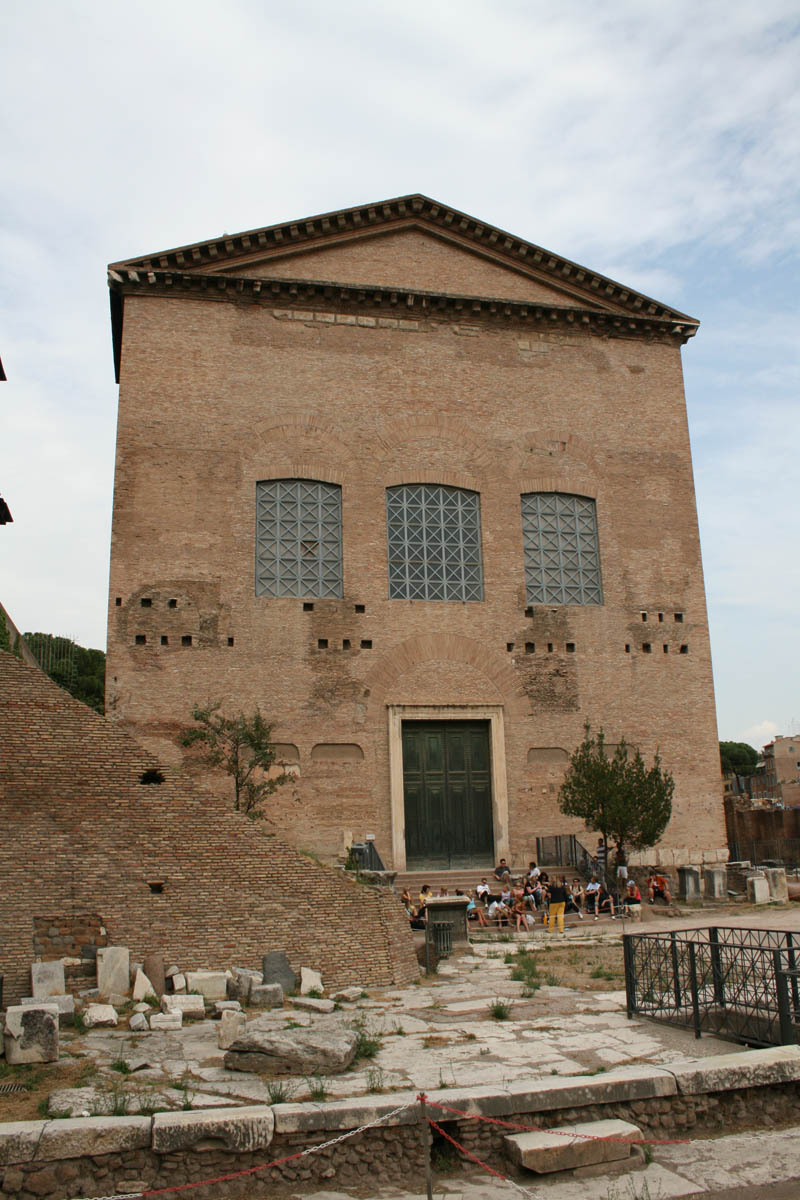 Curia Iulia, antiker Treffpunkt des Senates von Rom