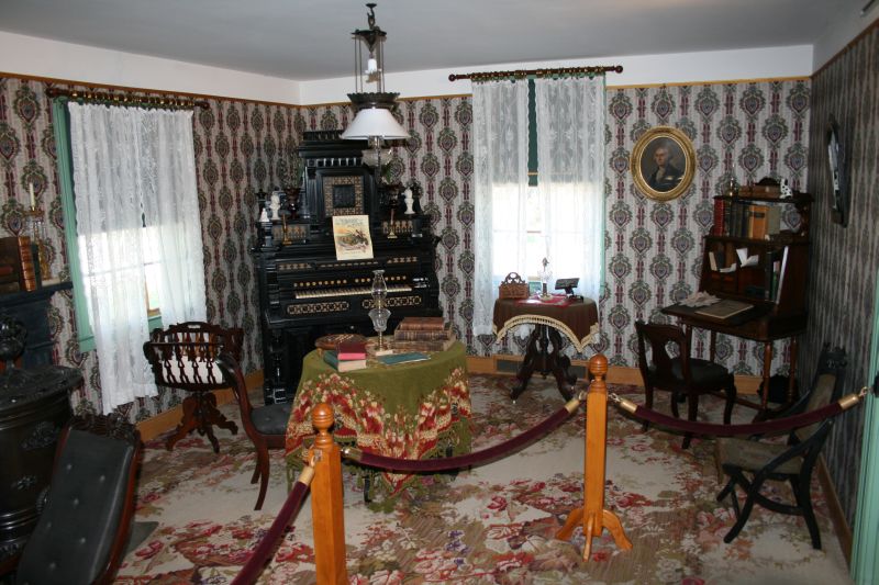 Interior of one of the historic& hourses in Greenfield Village