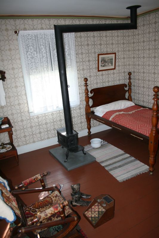 Interior of one of the historic& hourses in Greenfield Village