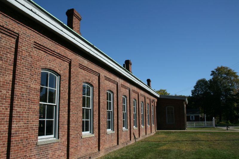 Copy of Thomas Edison's Menlo Park Laboratory where the first industrial electric light bulb was invented