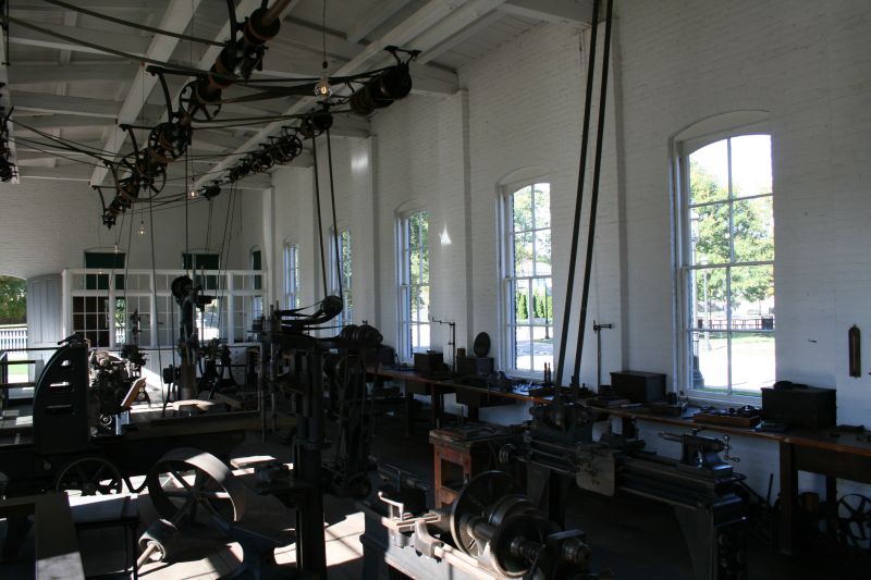 Copy of Thomas Edison's Menlo Park Laboratory where the first industrial electric light bulb was invented