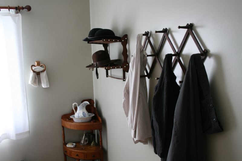 Interior of one of the historic houses in Greenfield Village