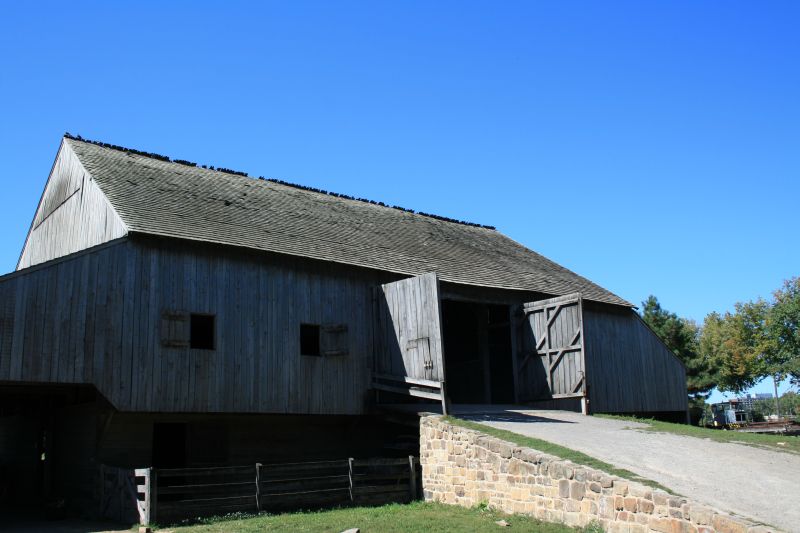 Firestone Bauernhaus, erbaut im Jahr 1828 in der Nähe von Columbiana, Ohio