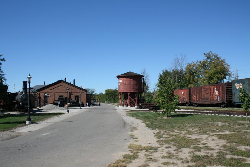 Detroit Toledo & Milwaukee Ringlokschuppen für Dampflokomotiven