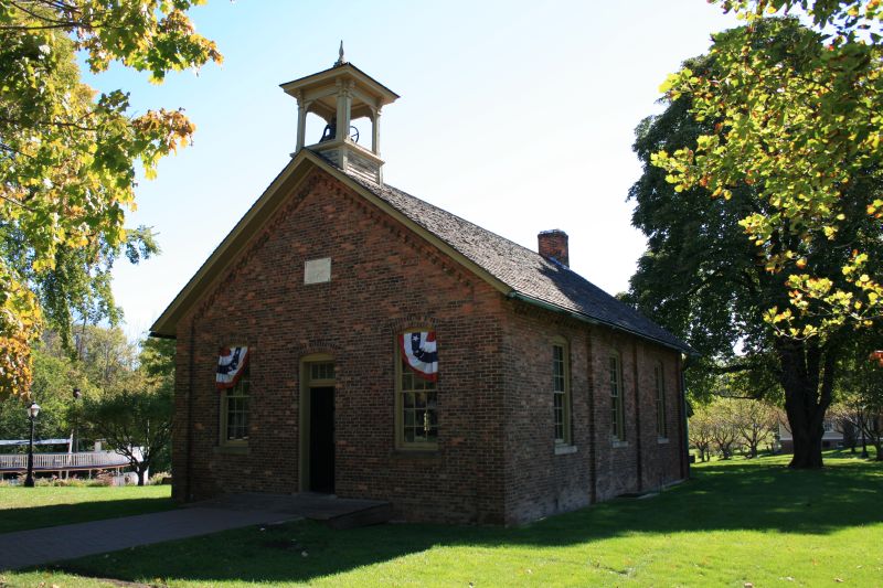 Scotch Settlement School where John Chapman was the teacher of the young Henry Ford