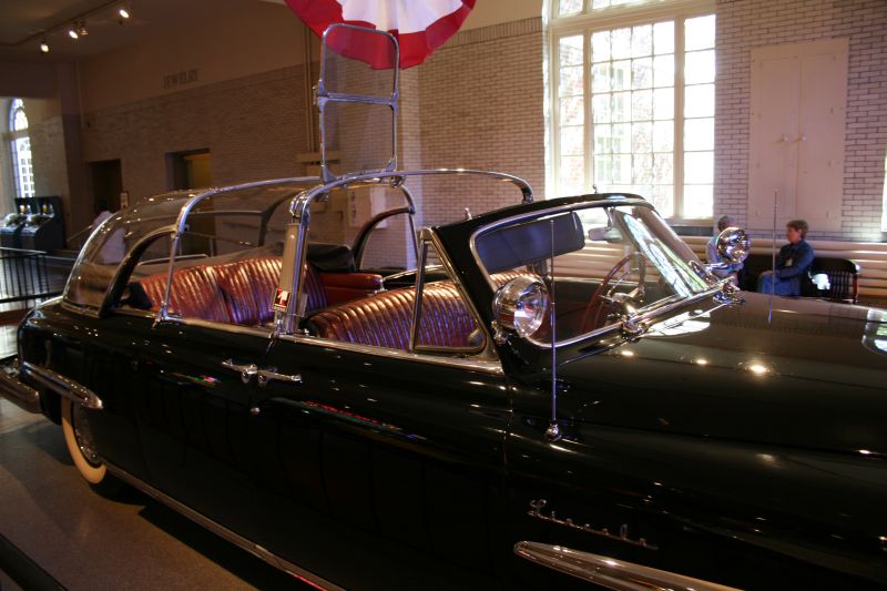 Speziell für Präsident Dwight D. Eisenhower angefertigtes Auto mit dem Spitznamen "Bubbletop"