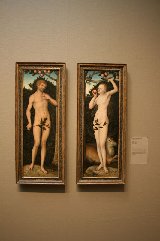 Adam and Eve Lucas Cranach the Elder