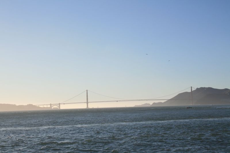 Das Golden Gate (zu deutsch goldenes Tor) ist eine Meerenge, die den Pazifik mit der Bucht von San Francisco verbindet. Es ist etwa acht Kilometer lang und zwischen 1,6 und drei Kilometer breit. Sie erhielt ihren Namen schon vor dem Beginn des Goldrausches von John C. Frémont, der sich hierzu vom Goldenen Horn in Byzanz inspirieren ließ. Tatsächlich wurde Name jedoch erst nach der Entdeckung von Gold in Kalifornien bekannt. Zu dieser Zeit kamen Tausende von Goldsuchern und Glücksrittern mit Schiffen durch die Meerenge und ankerten im Hafen von San Francisco. Da der Goldrausch Wohlstand und Reichtum verhieß wurde der Begriff schnell von der Öffentlichkeit übernommen und zum Begriff für den Zugang zum Glück gemacht. Seit 1937 wird die Meerenge von der berühmten Golden Gate Bridge überspannt.