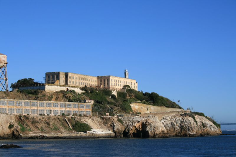 Südlicher Teil von Alcatraz Island