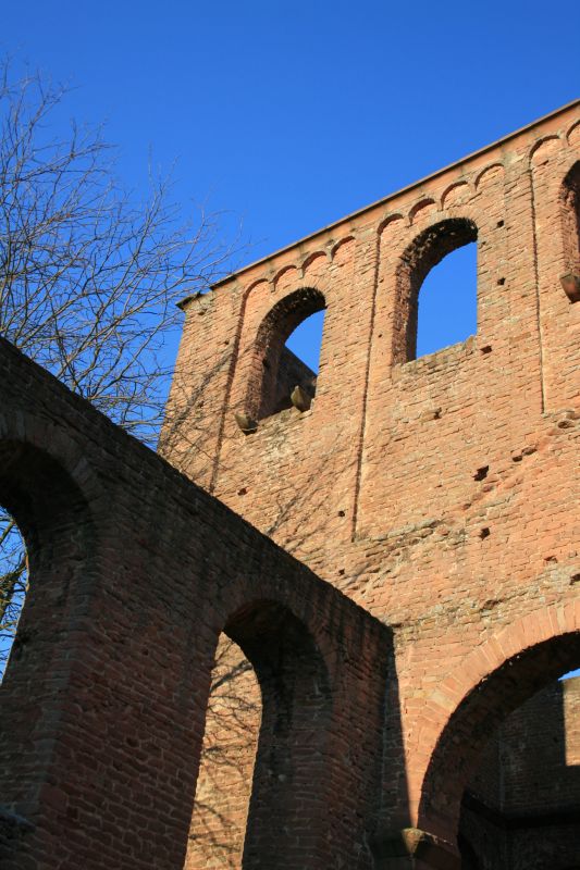 Ruine der Benediktiner Abtei Limburg in Bad Dürkheim