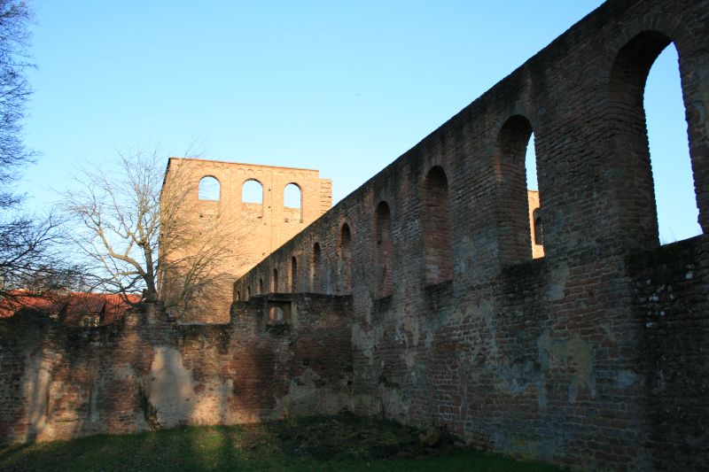 Ruine der Benediktiner Abtei Limburg in Bad Dürkheim