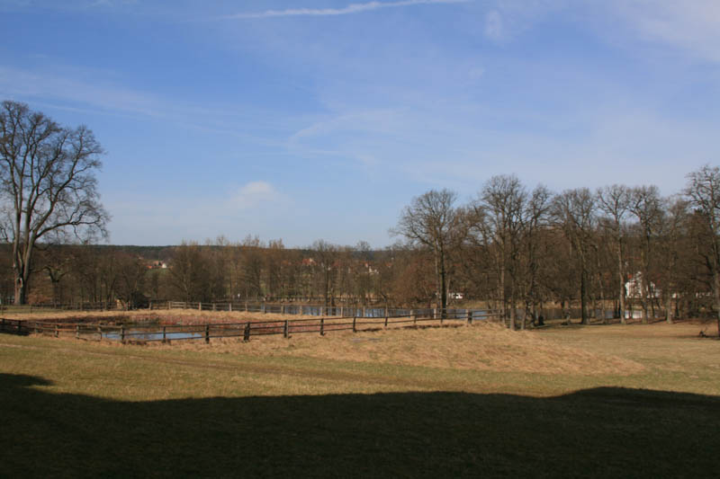 Park around Weissenstein Palace