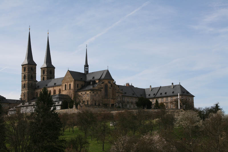 The former Michaelsberg Monastery in Bamberg