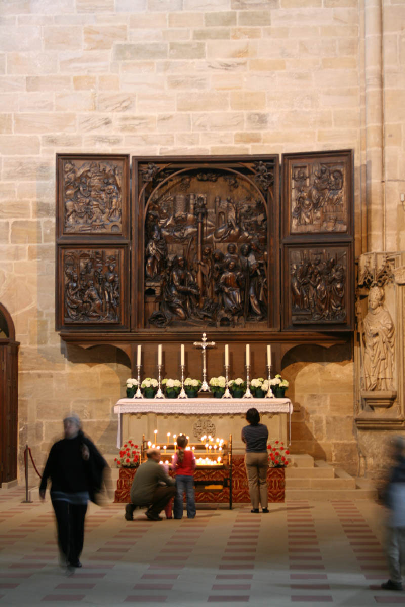 Veit-Stoß Altar in Bamberg Cathedral