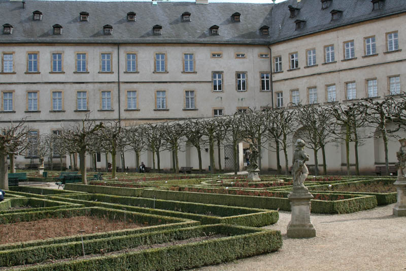 Rosengarten der Neuen Residenz