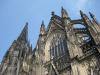 Gotische Verzierungen auf dem Dach des Kölner Doms