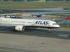 Atlas International plane on Frankfurt Airport