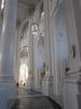 The interior design of St. Blasien cathedral is dominated by white marble